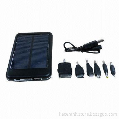 5,000mAh solar power bank for mobile phone